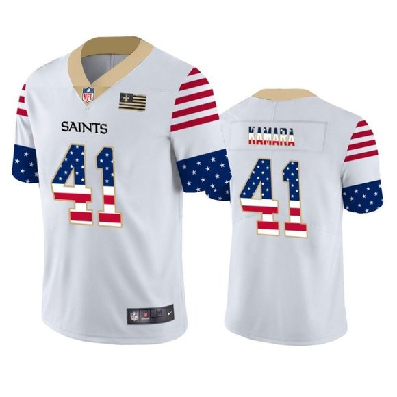 alvin kamara jersey white
